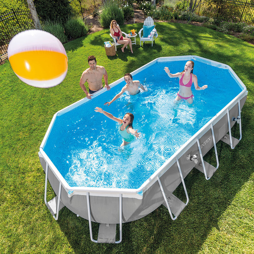 20 x 10 Oval Prism Frame swimming pool