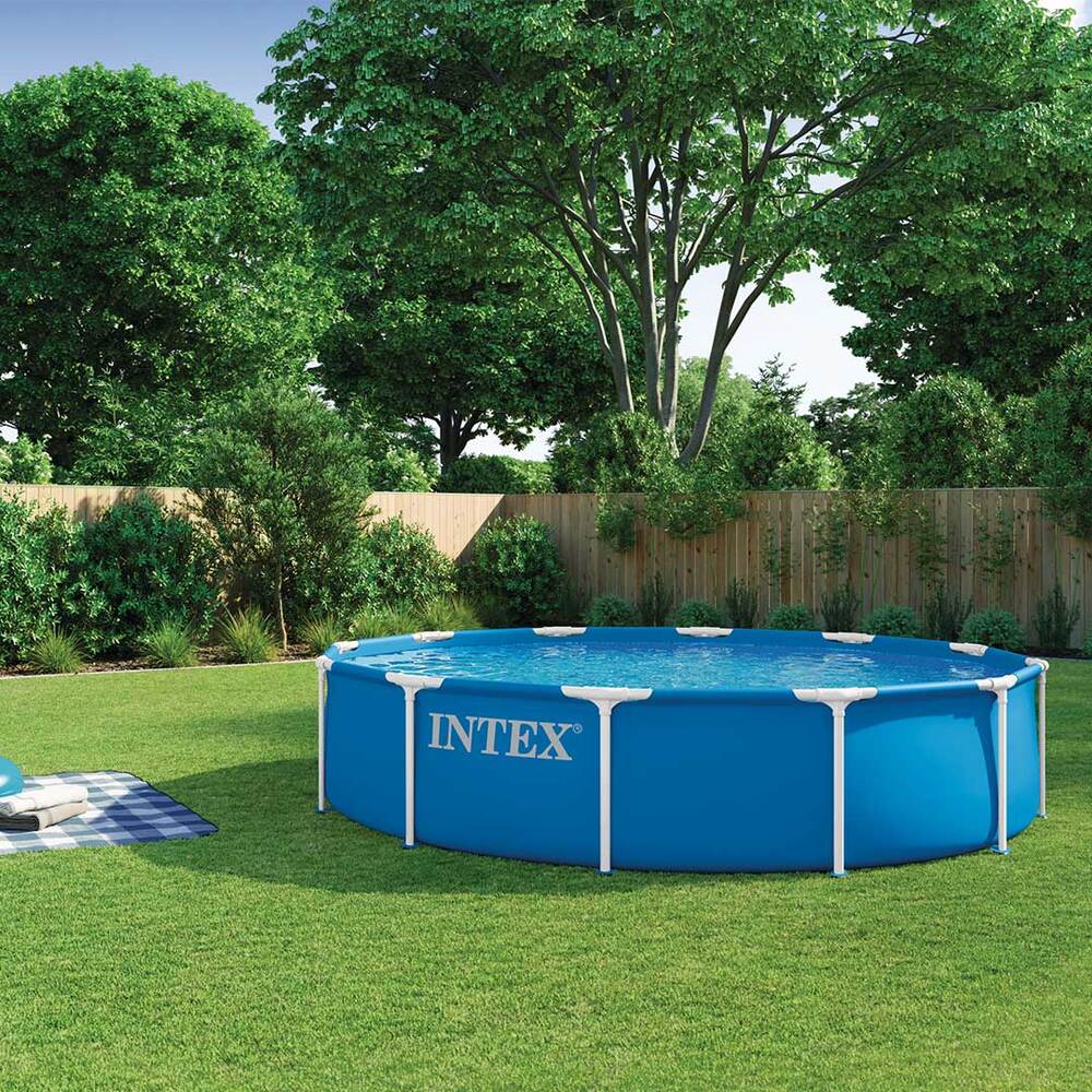10ft Round Small Metal Frame Pool