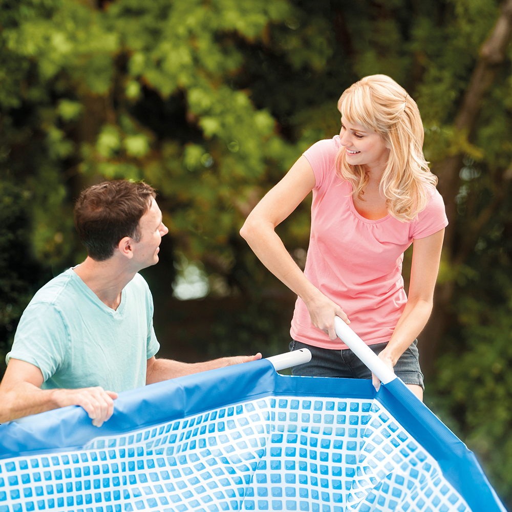 15 x 7 Metal Frame Junior swimming pool