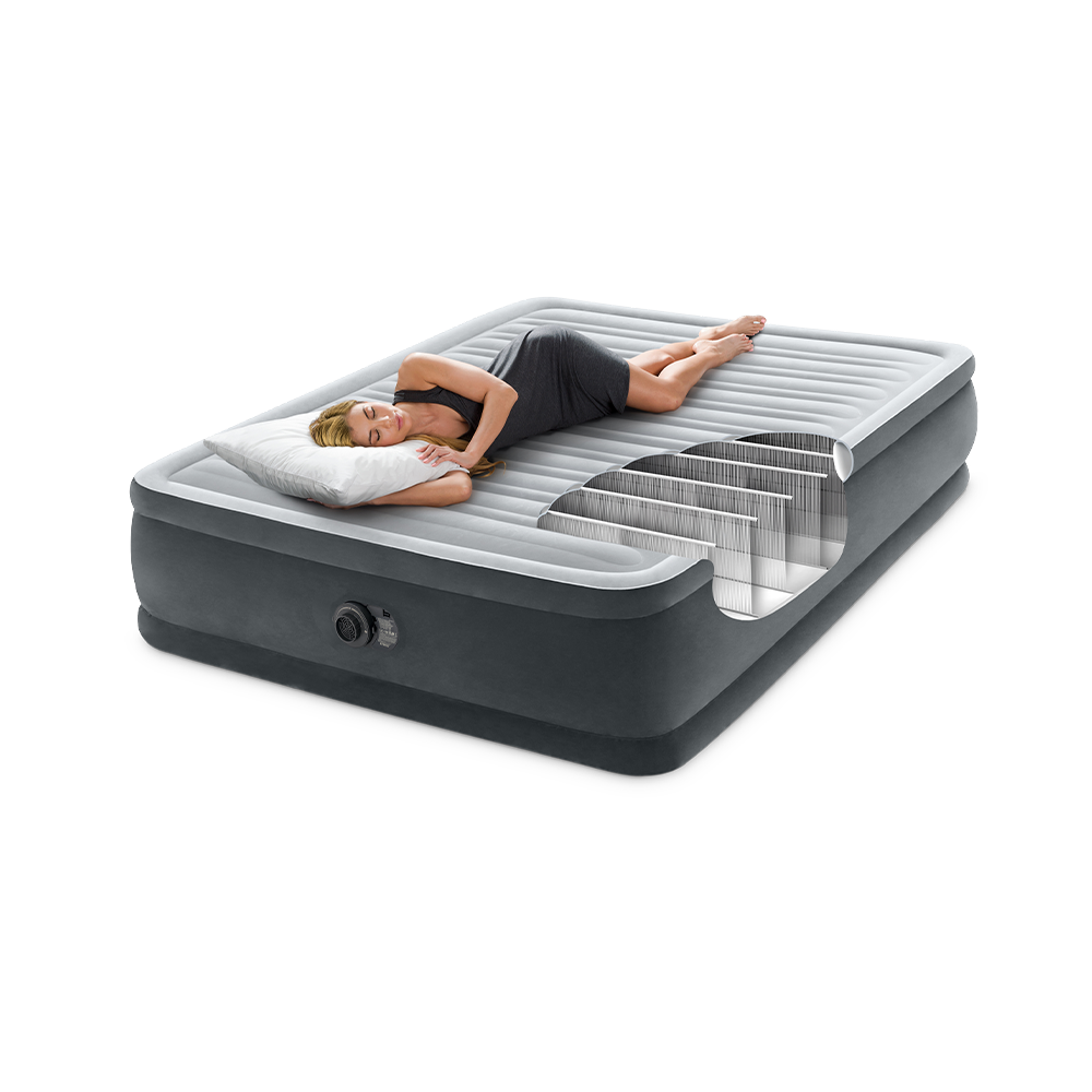18inches Queen size Comfort Plush Elevated 2-Person Air Mattress