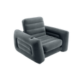 Single pullout Convertible armchair