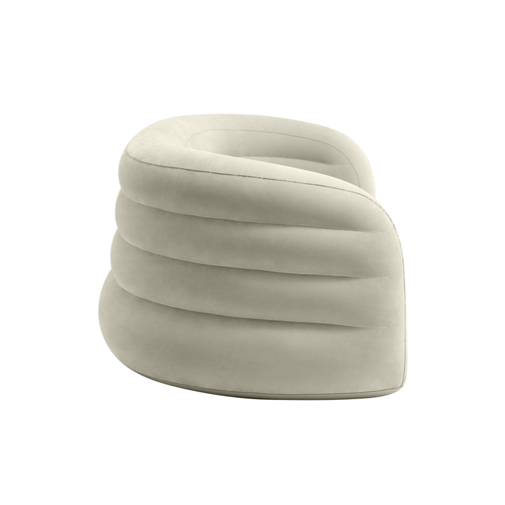 Inflatable curved Sofa parenthesis